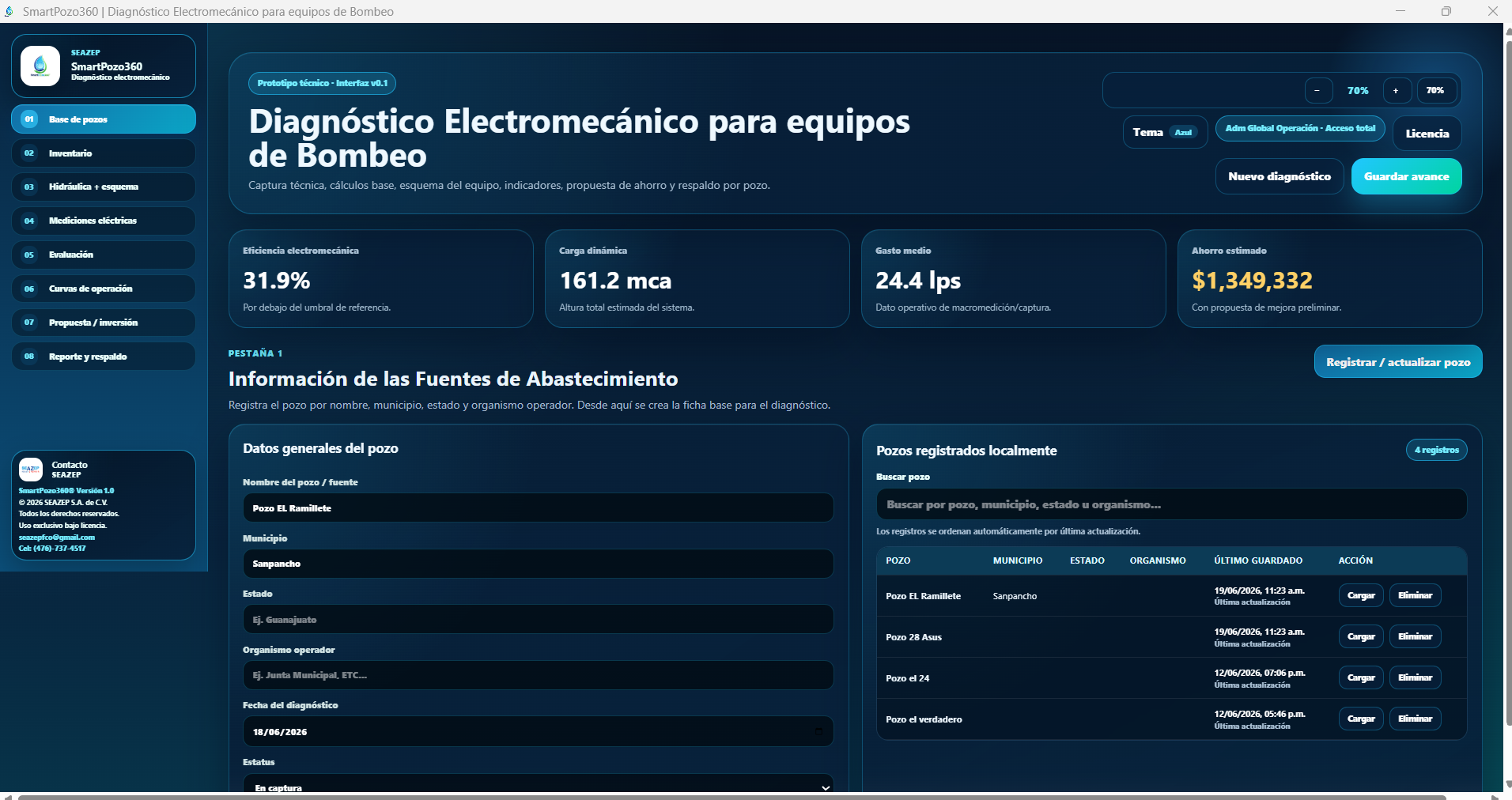 Vista preliminar de SmartPozo360